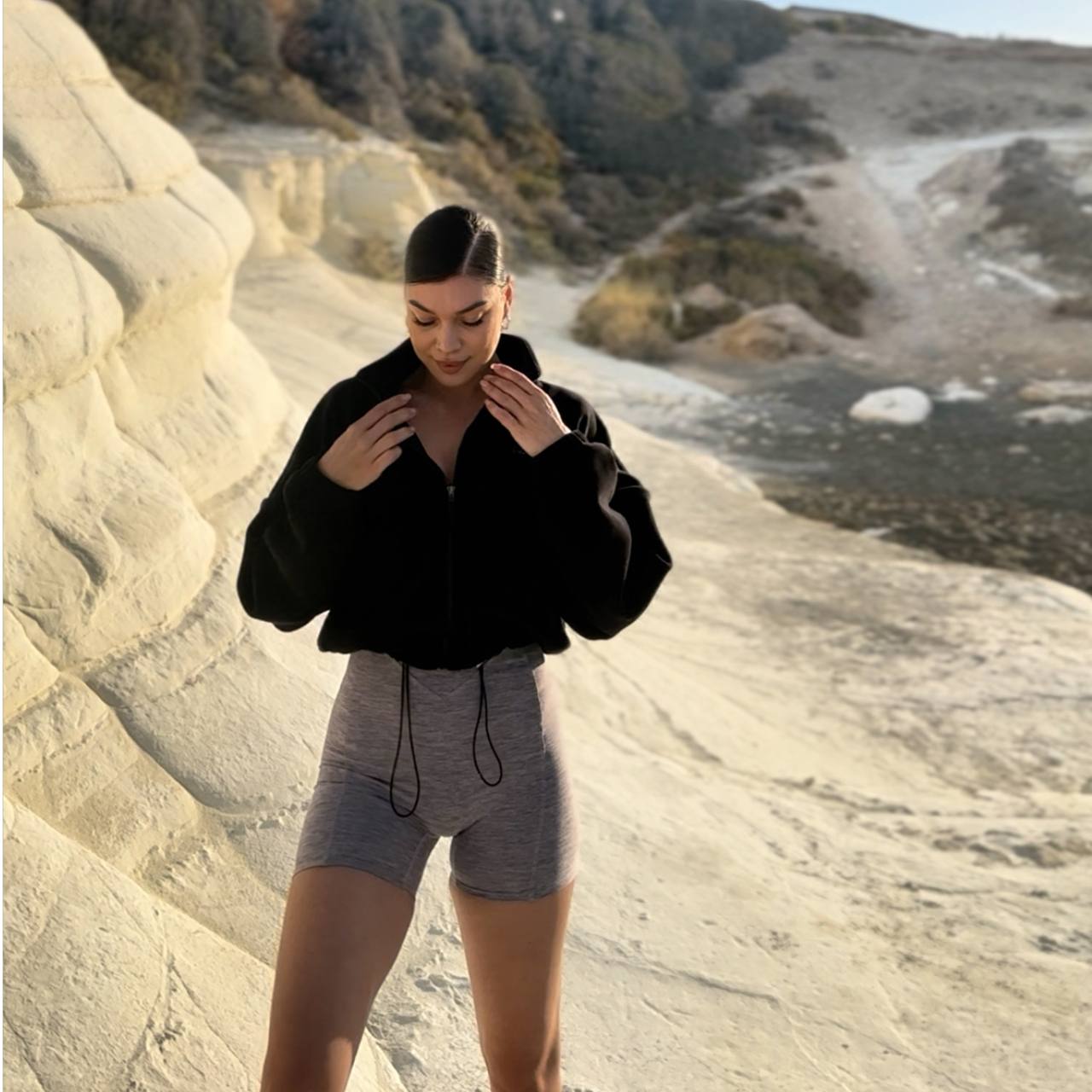 Cropped Oversize Jacket