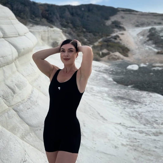 Sculpting Short Jumpsuit